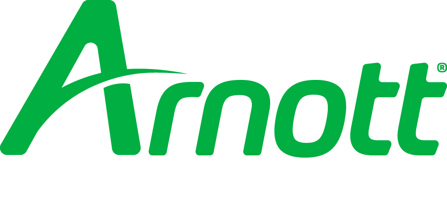 Arnott Suspension Logo with white text